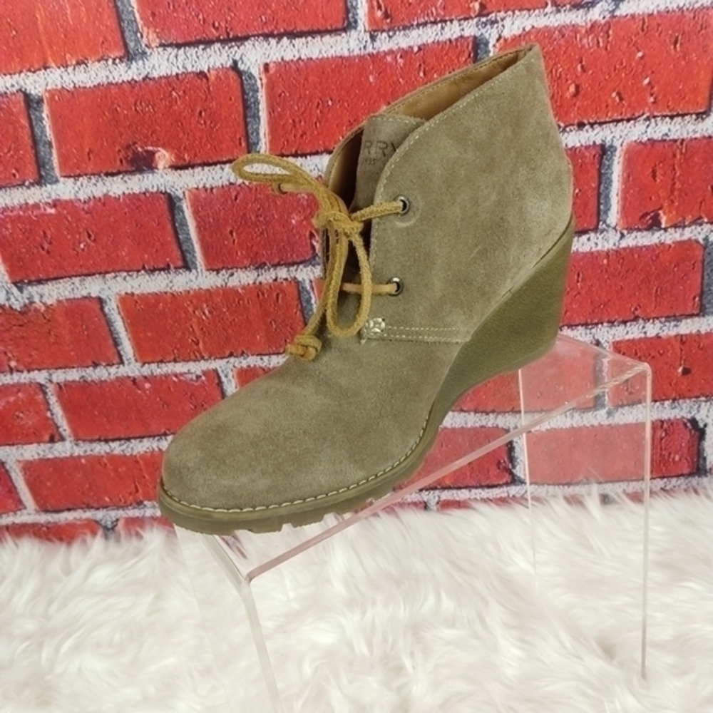 Sperry Stella Prow Wedge Bootie